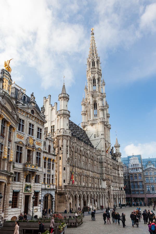 Brüssel Grand Place Belgien stockfotos Brüssel Grand Place Belgien stockfotos