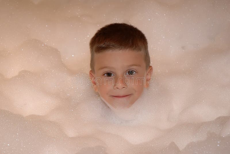 Bubble Bath 3 stock photo. Image of clean, toddler, smiling 15986