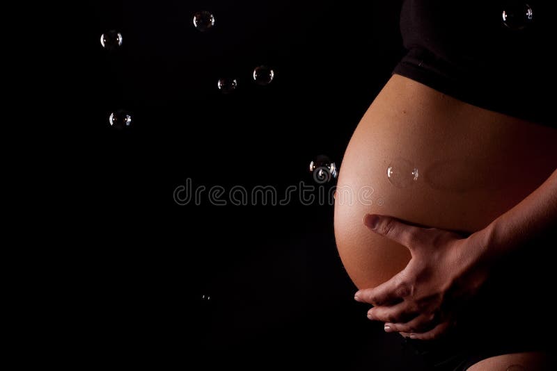 Bubble belly stock photo. Image of unborn, birth, belly 19930342