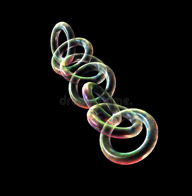 Bubble Chain vector illustration