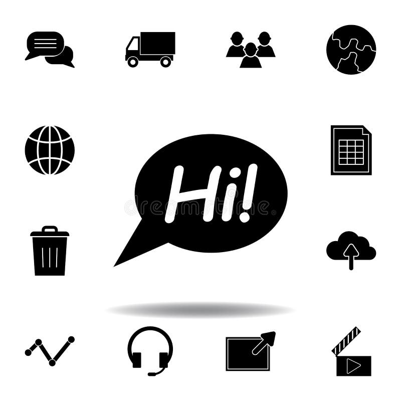 Bubble Chat Message Conversation Icon Signs And Symbols Can Be Used For Web Logo Mobile App Ui Ux Stock Illustration Illustration Of Communicate Isolated