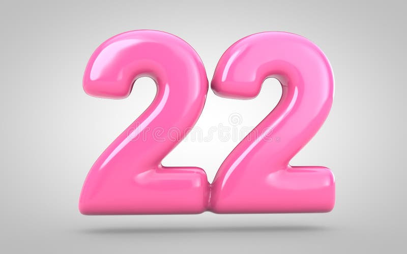 22 anniversary numbers stock vector. Illustration of flower - 157795671