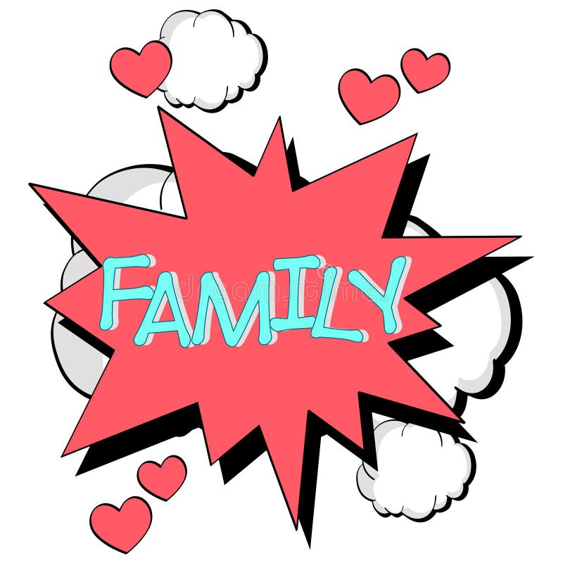 family text clipart