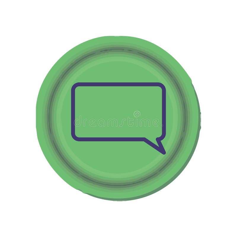 Bubble Speech icon stock illustration. Illustration of shape - 384871468