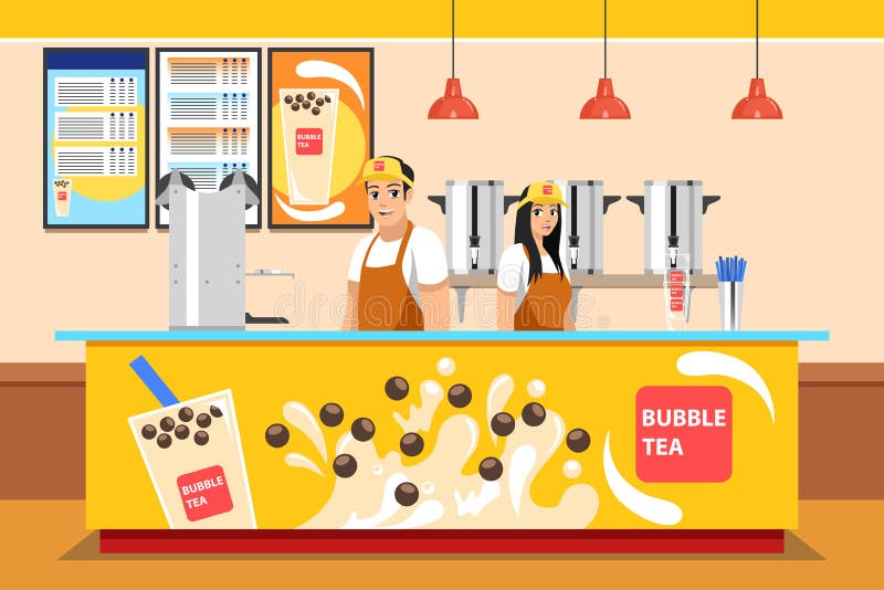 Respectivamente Optimismo enlace Bubble Store Tea Stock Illustrations – 63 Bubble Store Tea Stock  Illustrations, Vectors & Clipart - Dreamstime