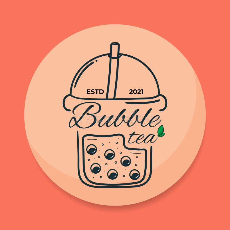 Bubble Tea Logo Stock Illustrations 2,825 Bubble Tea Logo Stock