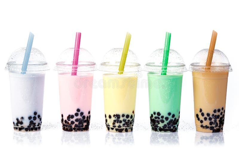 Bubble Tea in a row