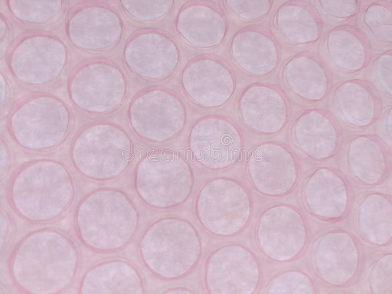 Packing Bubble Wrap for Parcels on a Pink Background in Full Screen Stock  Image - Image of element, geometric: 244571709