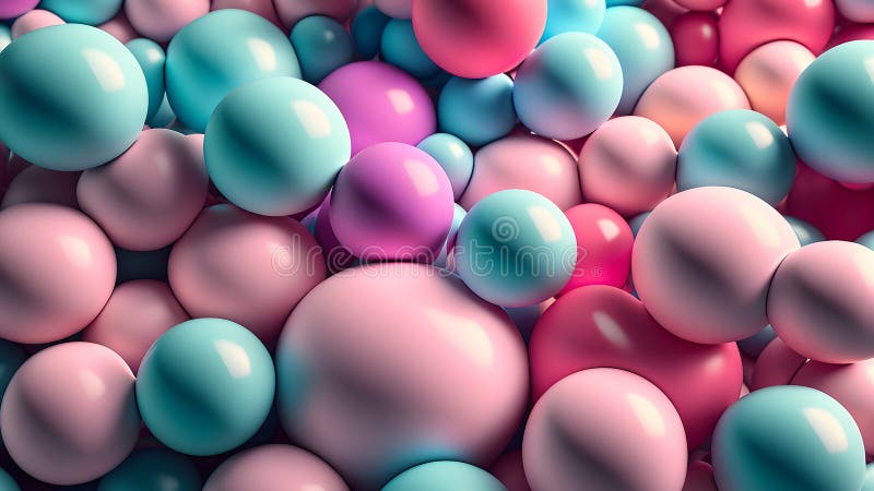 Background with pink bubble gum Royalty Free Vector Image