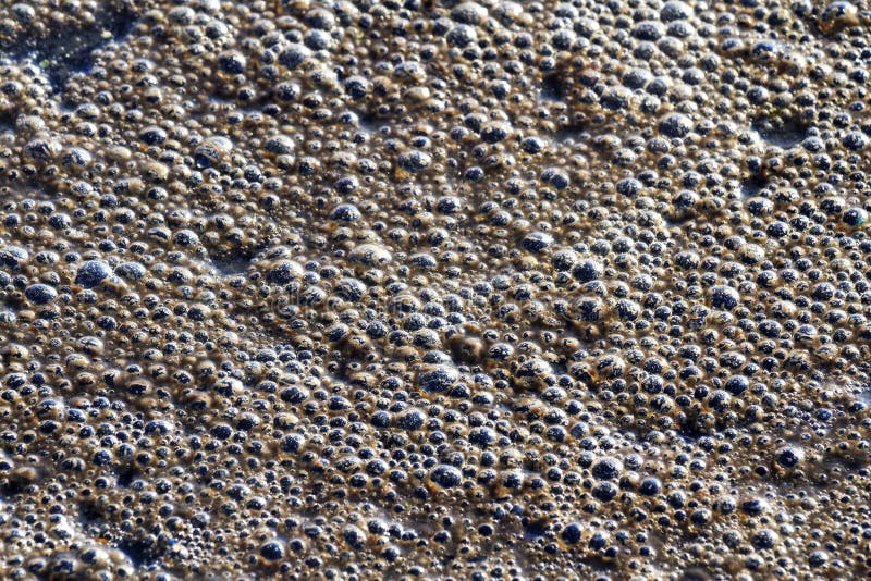 Bubbles of foam in hot water royalty free stock photos Bubbles of foam in hot water royalty free stock photos