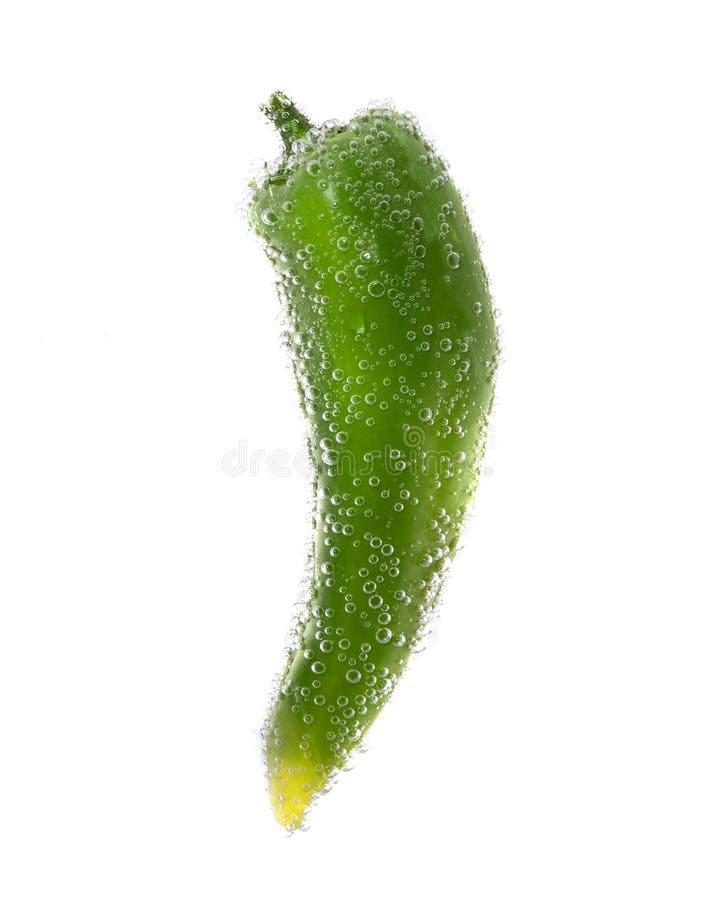 Bubbles paprika royaltyfria foton
