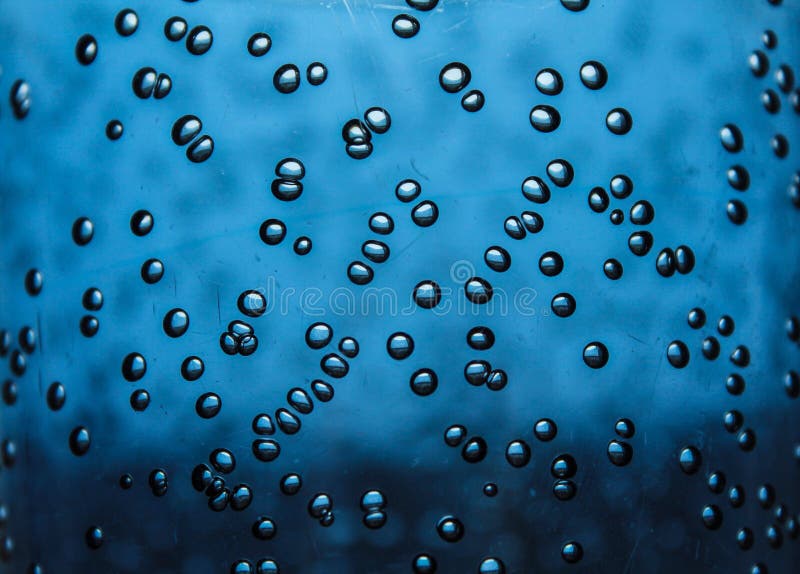 Bubbles in plastic stock photo. Image of blue, fizzy 46870776