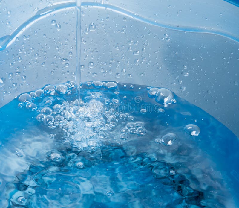 Bubbles Of Pure Drinking Water In Closeup Stock Photo Image 49873548