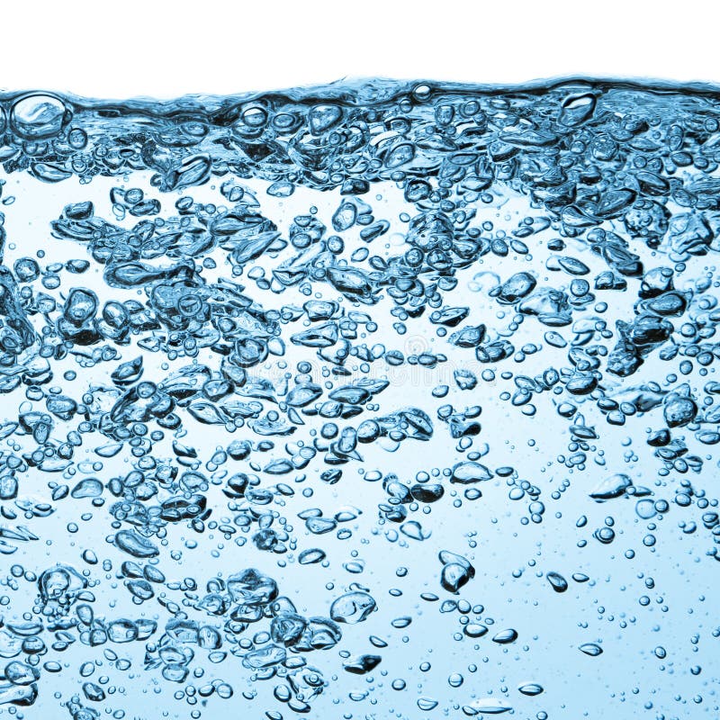 Large Water Wave and Air Bubbles Stock Photo Image of droplet