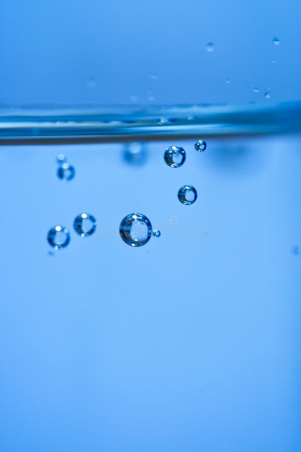 Bubbles in water