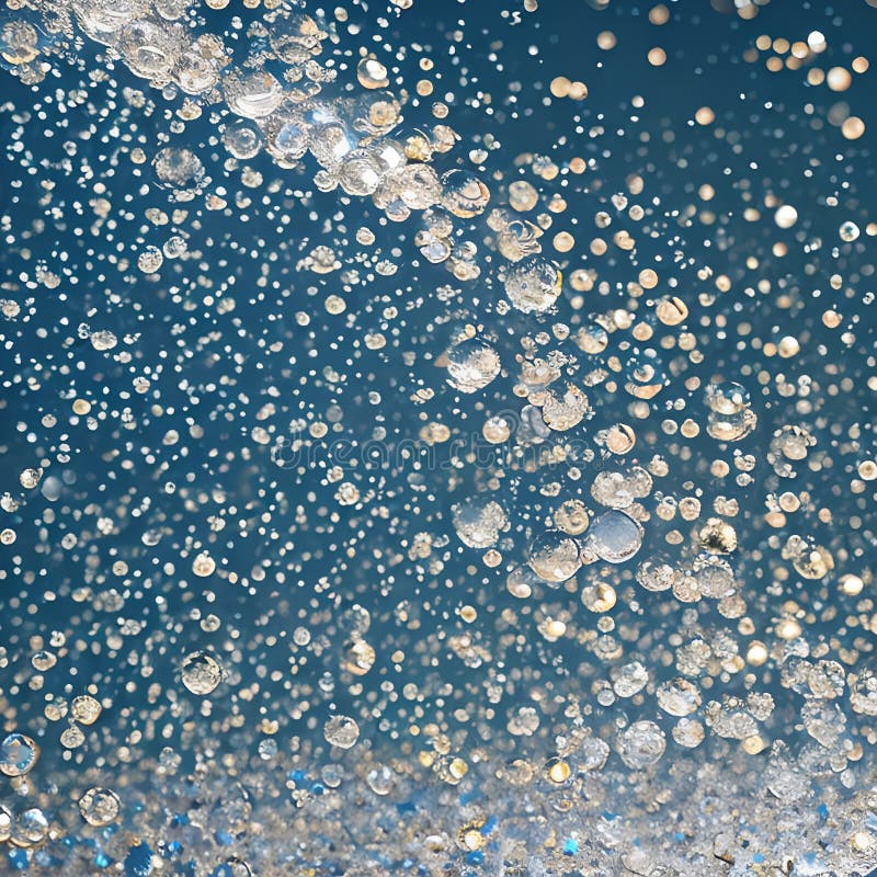 A bubbly and effervescent texture with carbonated water and sparkling cider2, Generative AI vector illustration