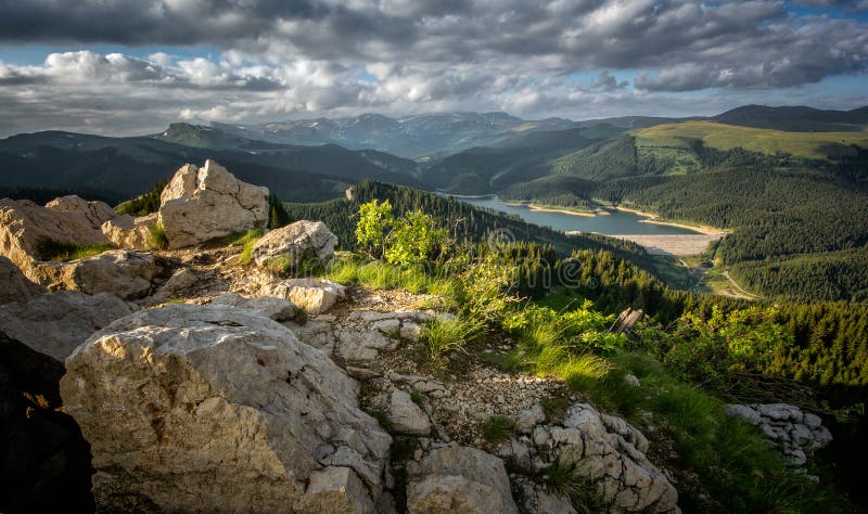 Bucegi Mountains , Bolboci lake