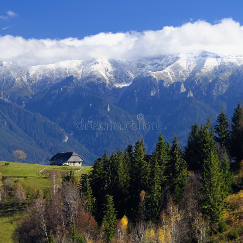 Bucegi mountains Romania royalty free stock image