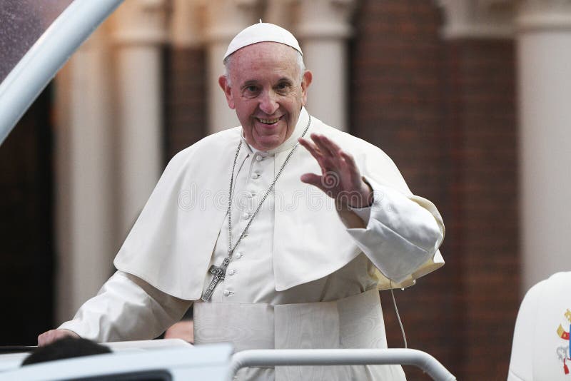 Pope Francis visit to Romania royalty free stock photos Pope Francis visit to Romania royalty free stock photos