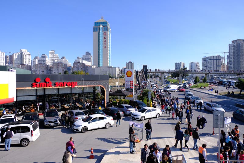 Buchmesse Istanbul Fun, Seifenspur lizenzfreie stockbilder