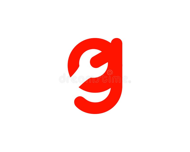 Buchstabe G mit Schlüssellogo, industriellem, Reparatur-, Werkzeug-, Service- und Wartungslogo für Unternehmensidentitä5 vektor abbildung Buchstabe G mit Schlüssellogo, industriellem, Reparatur-, Werkzeug-, Service- und Wartungslogo für Unternehmensidentitä5 vektor abbildung