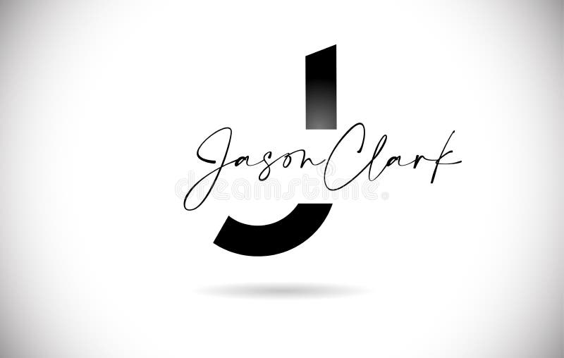 Buchstabe j Logo mit kreativen Gradienten-Swoosh. kreative elegante Buchstabe a mit farbigem Vektorsymbol vektor abbildung