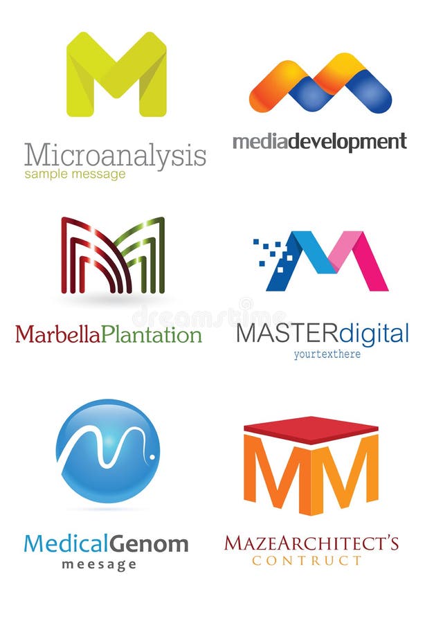 Buchstabe M Logo