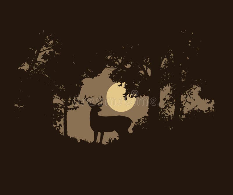 Whitetail Deer Buck Sunset Stock Illustrations – 18 Whitetail Deer Buck  Sunset Stock Illustrations, Vectors & Clipart - Dreamstime