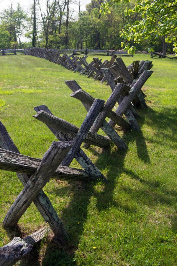 Buck Rail Fence- Blue Ridge Parkway, Virginia, USA