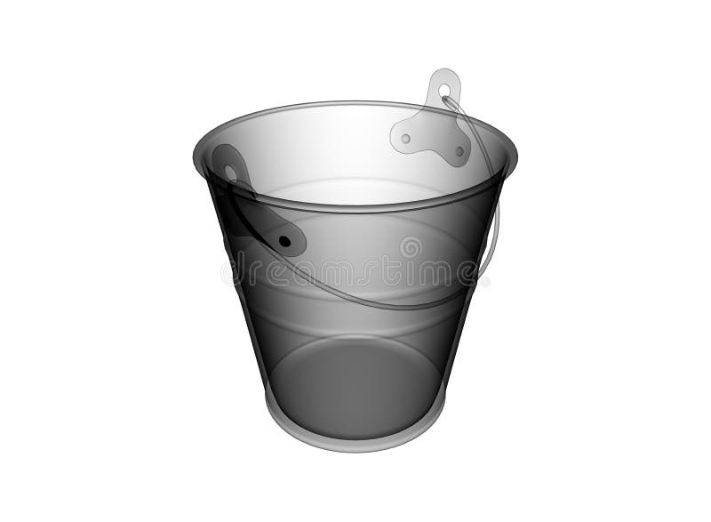 Bucket, container, empty bucket, metal bucket, water, water bucket, water  drop icon - Download on Iconfinder