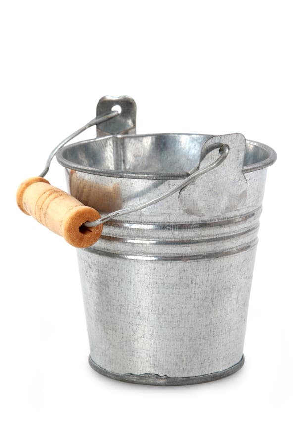 Metal bucket stock photo. Image of detail, classic, carry 21430886