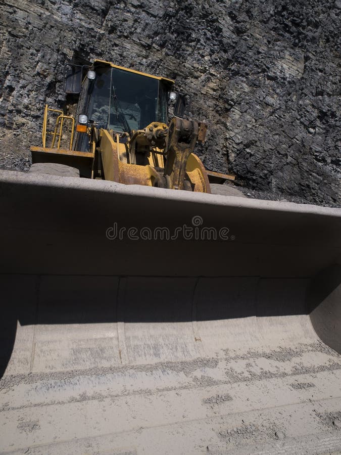 Bucket in the mine