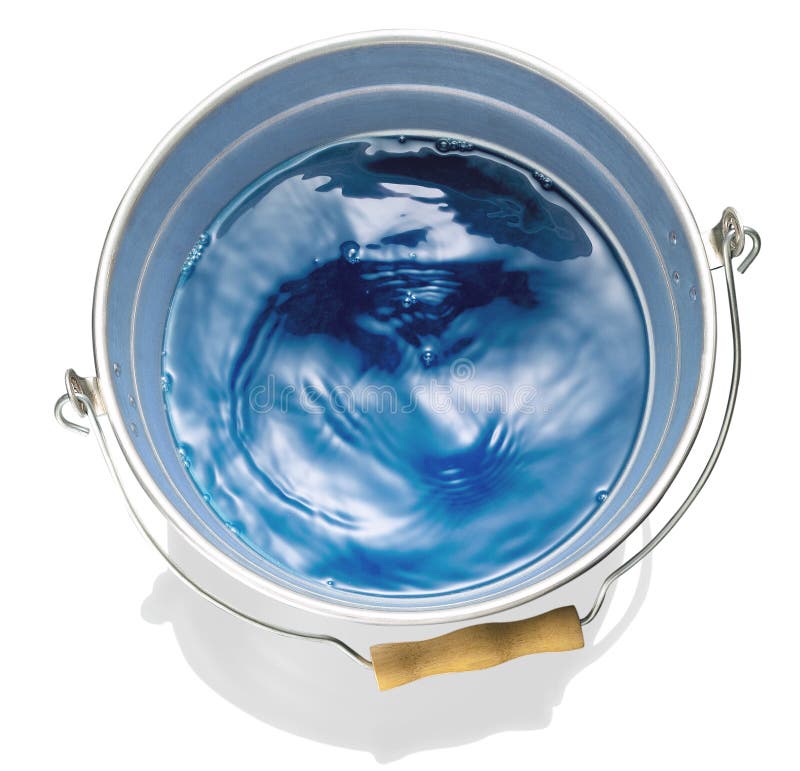 Bucket of water royalty free stock photos Bucket of water royalty free stock photos