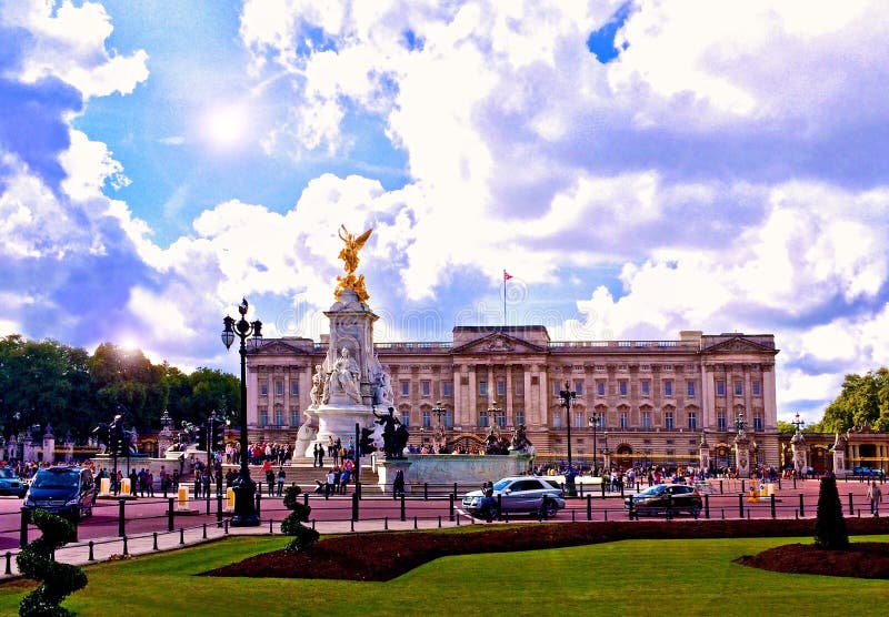 Buckingham Palace Londres imagens de stock royalty free Buckingham Palace Londres imagens de stock royalty free