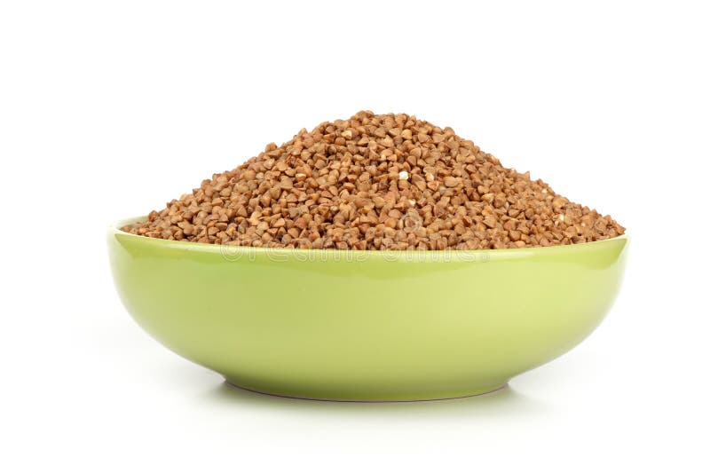 Buckwheat in the bowl