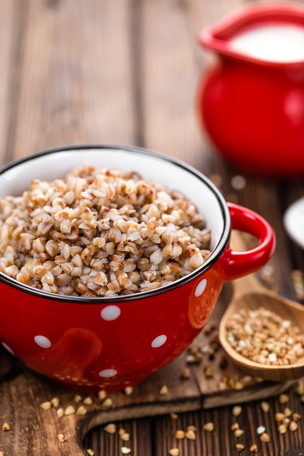 Buckwheat porridge stock image. Image of eating, kitchen 69718891