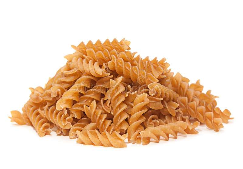 Buckwheat spiral dry pasta stock photo. Image of diet 57904070