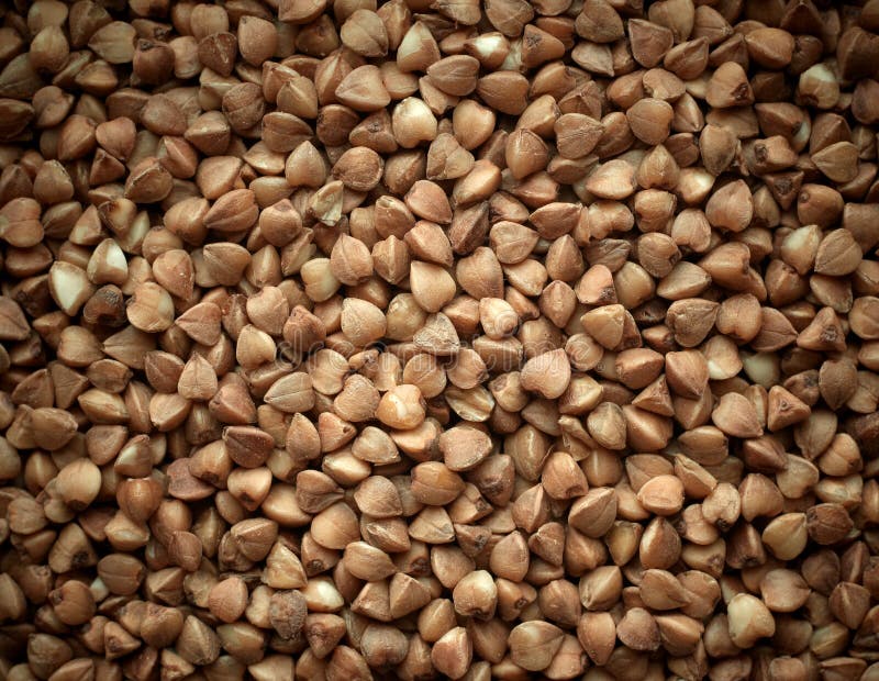 Buckwheat texture background closeup. stock photos Buckwheat texture background closeup. stock photos
