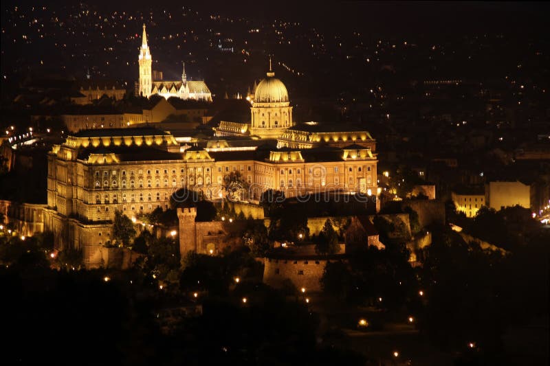 Buda Budapest grodowy Hungary zdjęcie stock