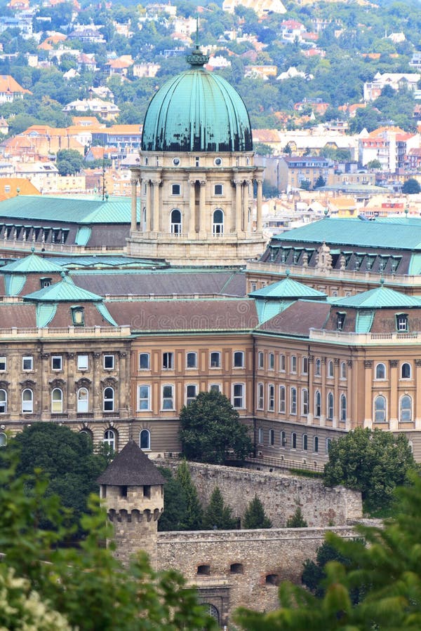 Buda Budapest grodowy Hungary obraz royalty free