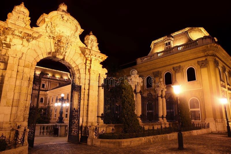 Buda Budapest grodowy Hungary obraz royalty free
