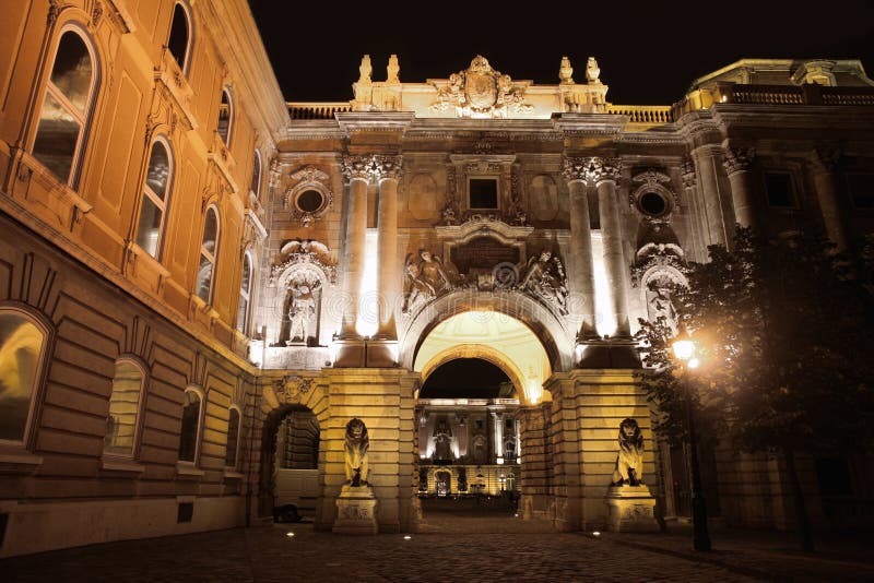 Buda Castle in Budapest, Hungary