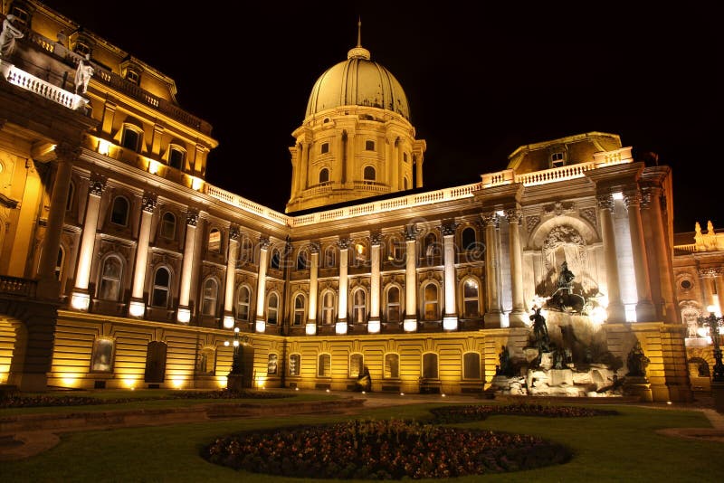 Buda Castle in Budapest, Hungary