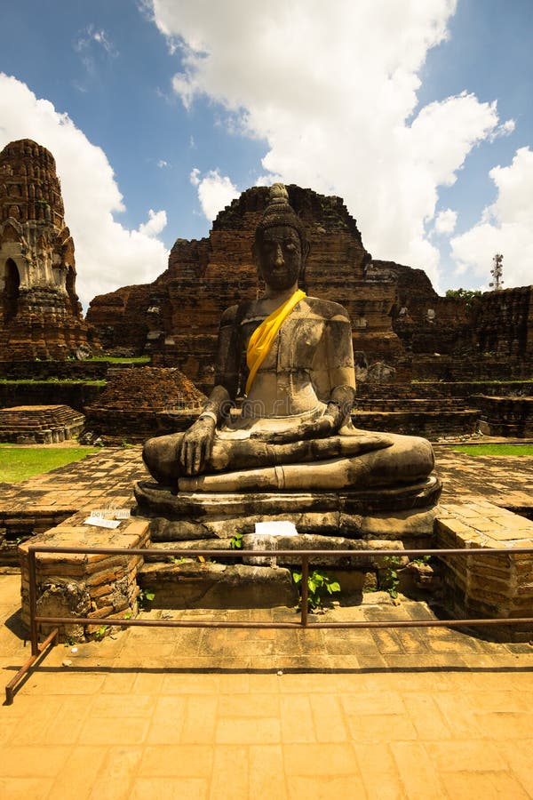 Buda de Ayutthaya Buddha av Ayutthaya royaltyfri bild Buda de Ayutthaya Buddha av Ayutthaya royaltyfri bild
