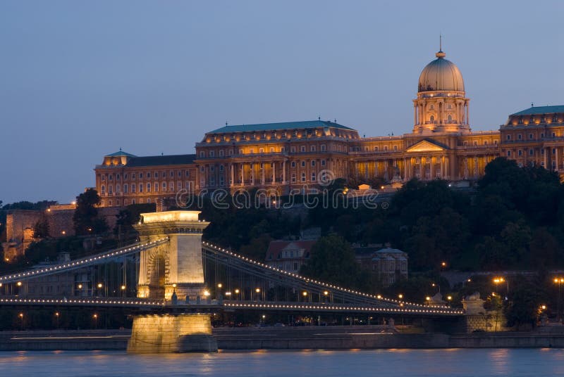 Buda palace and chain bridge