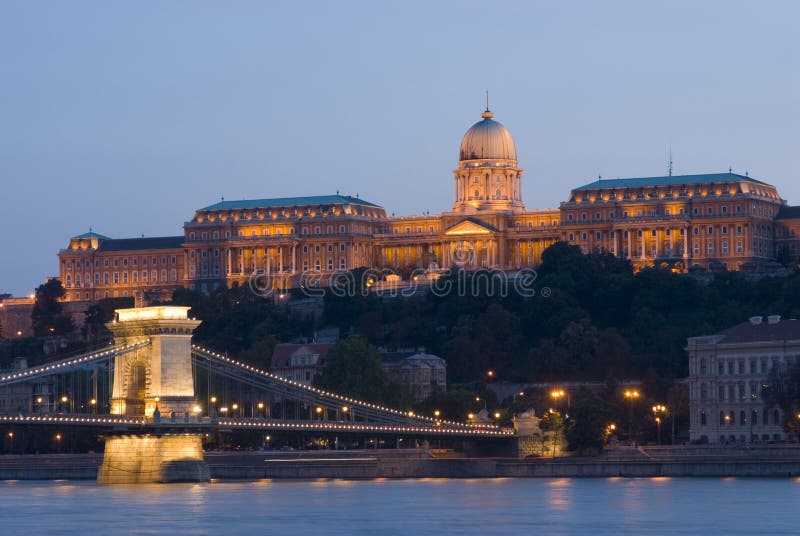 Buda palace and chain bridge