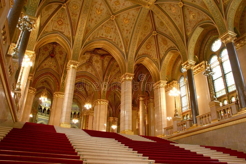 Budapest, el parlamento foto de archivo libre de regalías Budapest, el parlamento foto de archivo libre de regalías