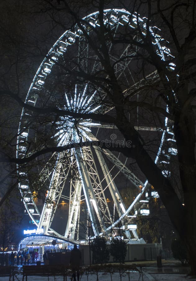 Budapest Eye big wheel stock photo. Image of wheel 106799902