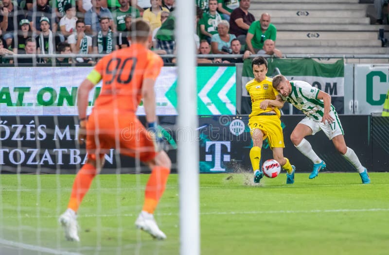 BUDAPEST, HUNGARY - JULY 13: Adama Traore of Ferencvarosi TC looks on  during the UEFA Champions League 2022/23 First Qualifying Round Second Leg  match between Ferencvarosi TC and FC Tobol at Ferencvaros