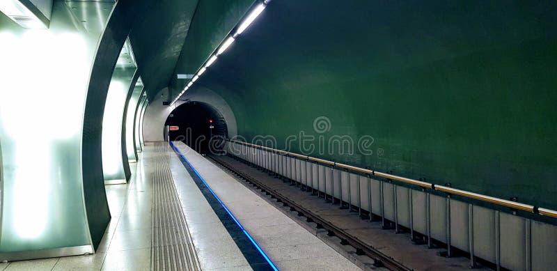 Budapest, Hungary - 2019.10.06.: Rákóczi square subway metro station stock images Budapest, Hungary - 2019.10.06.: Rákóczi square subway metro station stock images